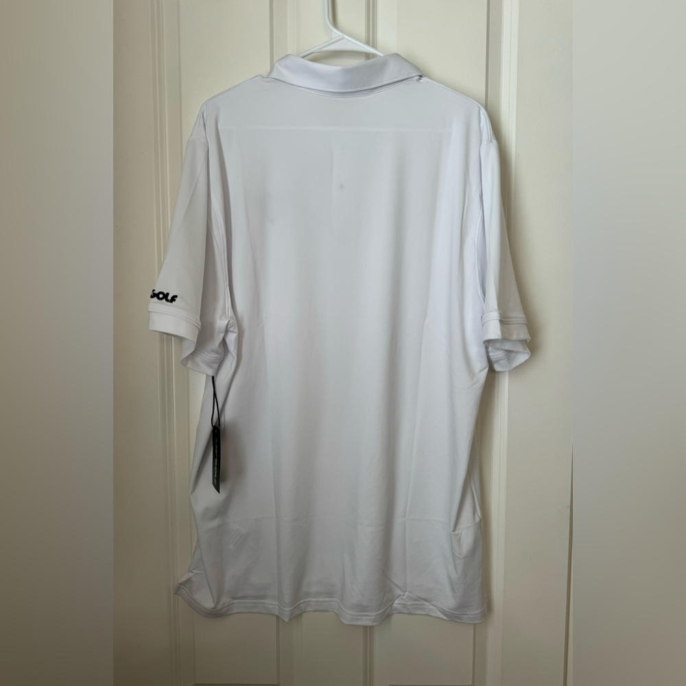 SOLD NEW LIV Golf - Phil Mickelson Hyflyers Polo Shirt Size XL White - Picture 2 of 12